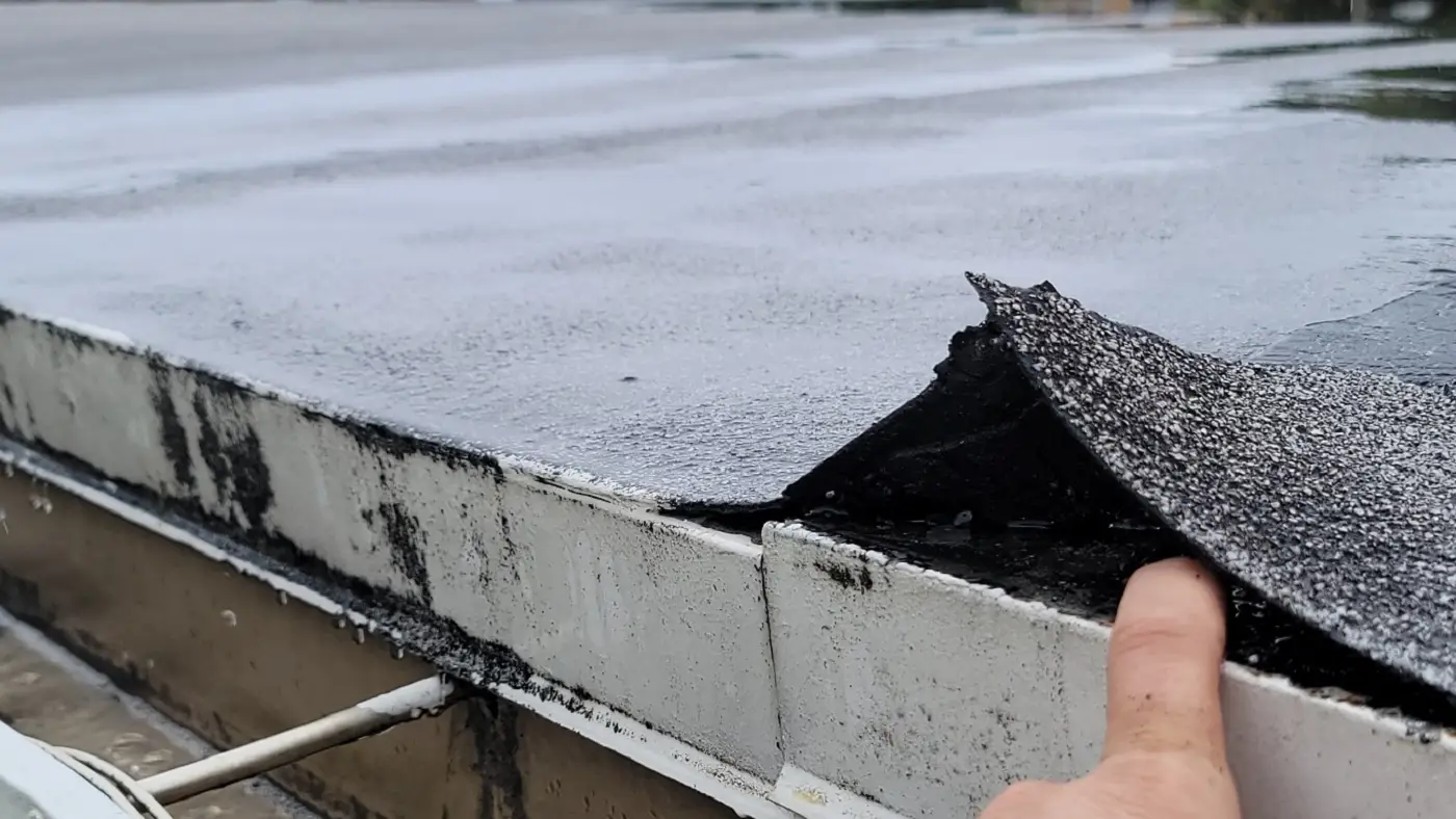 Authentic client delaminated concrete edge inspection and spall remediation
