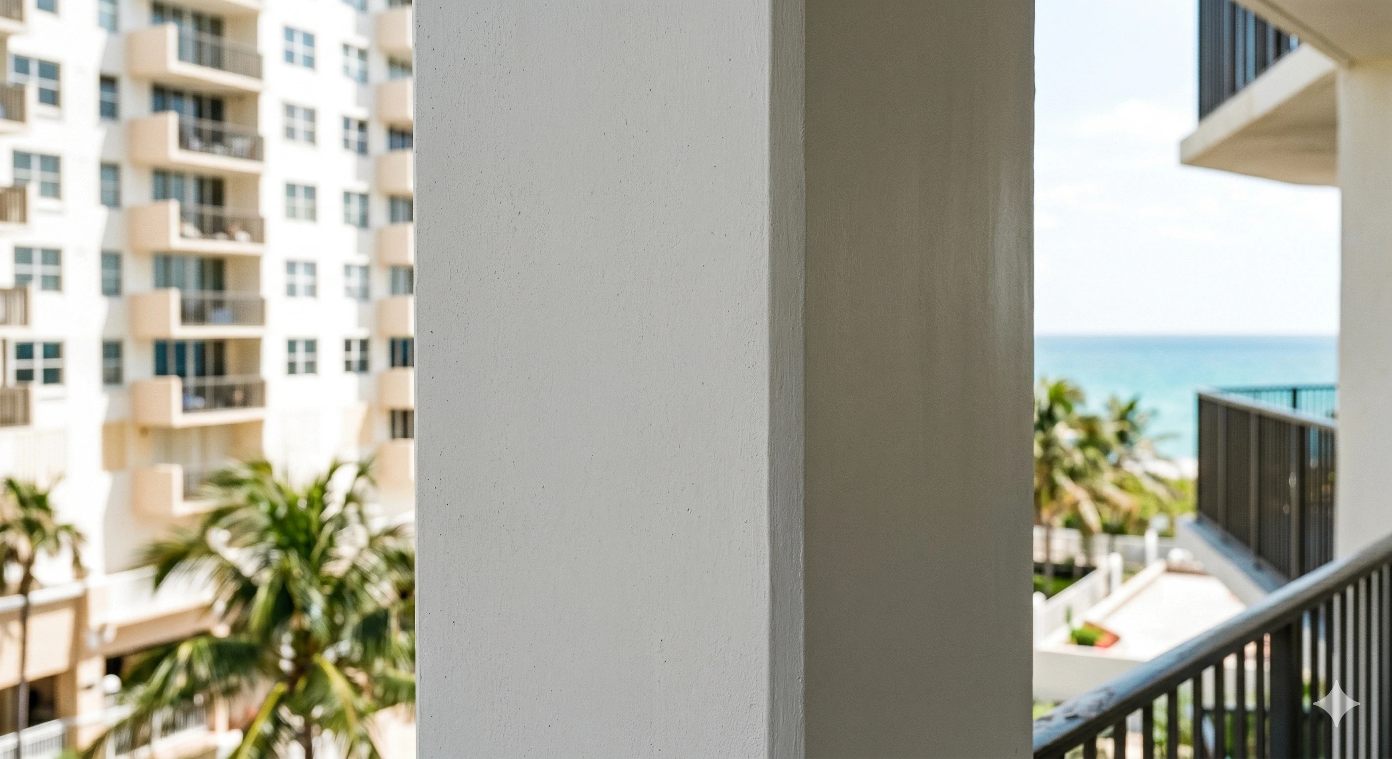 Structural column restoration Fort Lauderdale concrete repair after Planet Construction