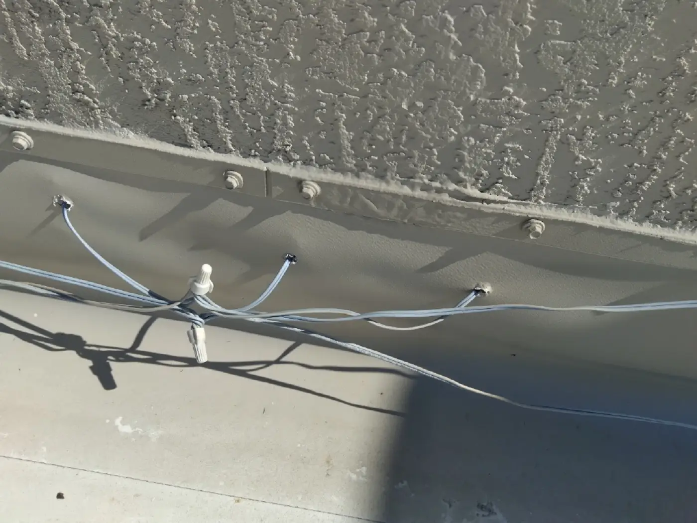 Emergency commercial flat TPO roof tear and water intrusion repair