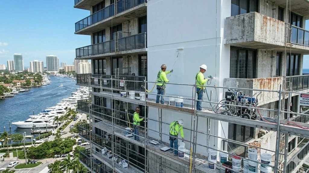 Commercial and residential exterior painting Fort Lauderdale