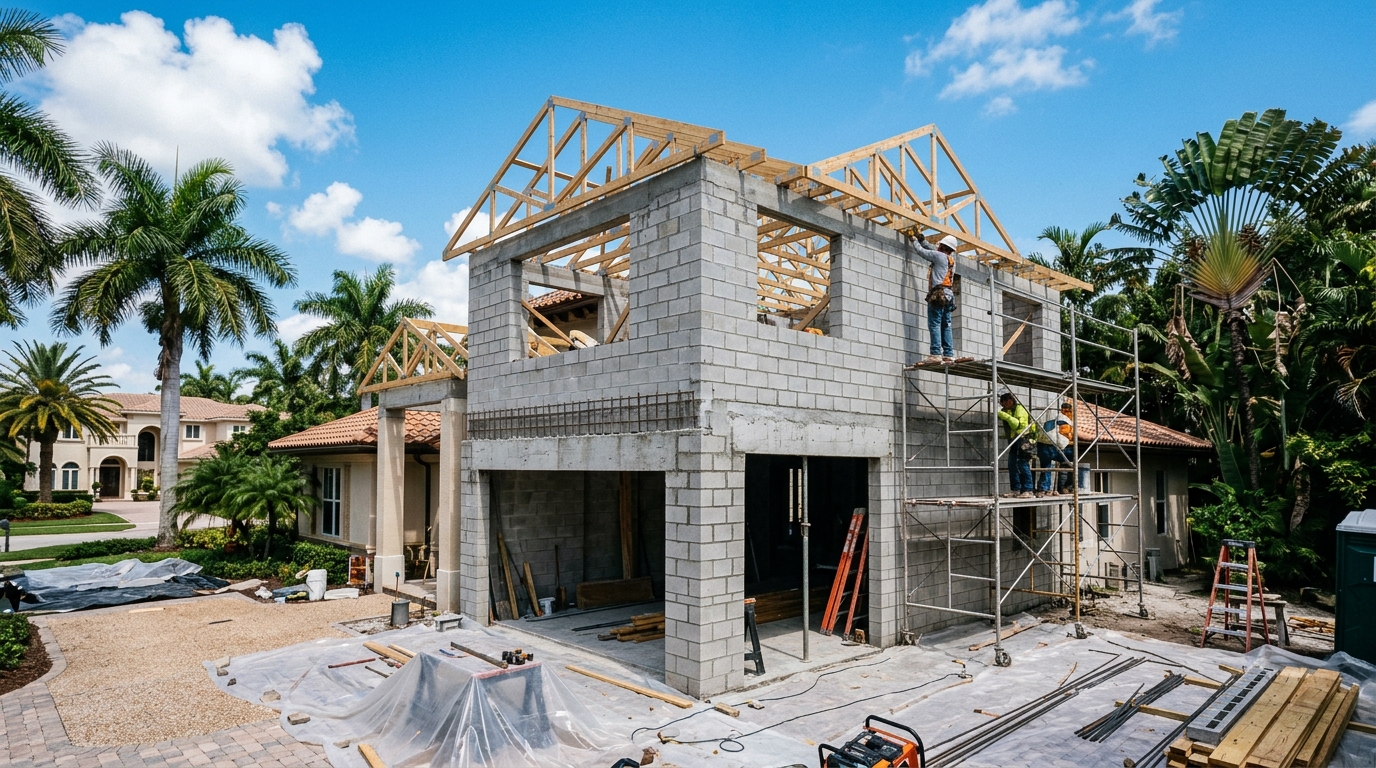 Residential structural second-story addition and home expansion