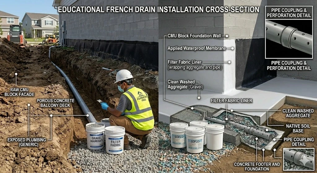 French Drain Installation in Fort Lauderdale, FL