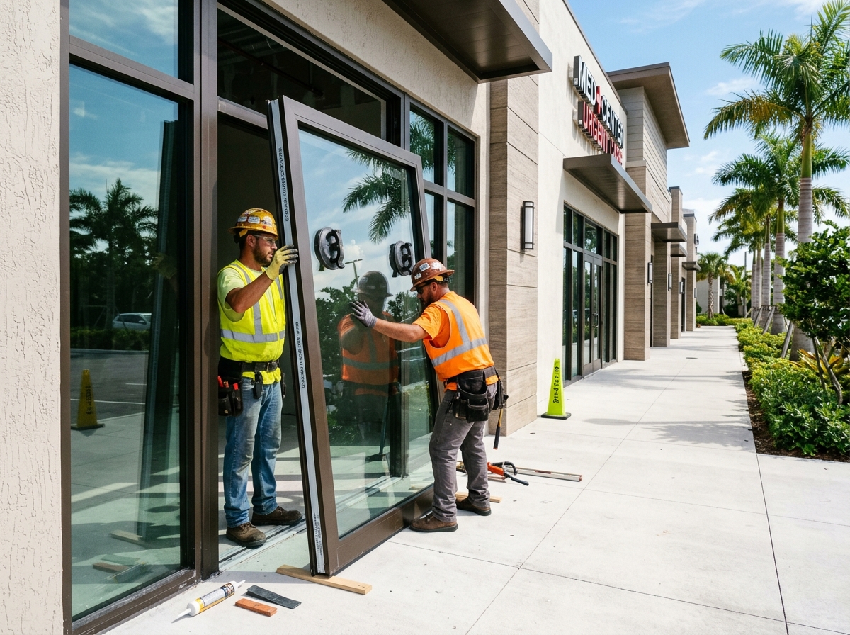 Commercial Storefronts & Glazing