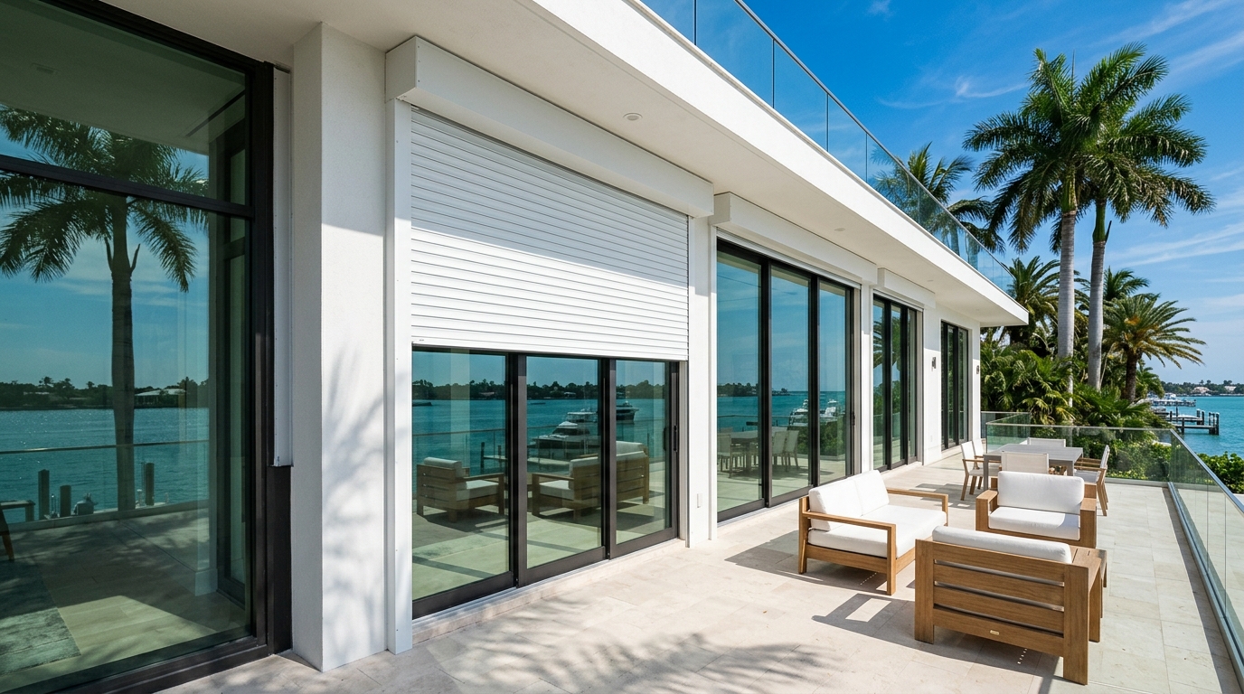Roll-Down Hurricane Shutters in Fort Lauderdale